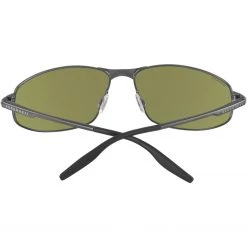 FlightSunglasses Pilot & Driver Serengeti Matera Large 8730 -Brushed Gunmetal Mineral Polarized 555nm Lenses