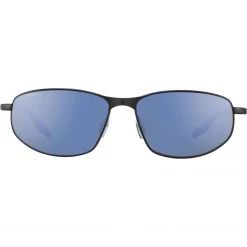FlightSunglasses Serengeti Matera Large 8729 -Satin Black Mineral Polarized 555nm Blue Lenses