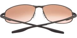 FlightSunglasses Serengeti Matera 8728 -Brushed Brown, Non Polarized Drivers Gradient Lenses