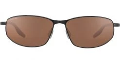 FlightSunglasses Serengeti Matera 8727 -Brushed Dark Gunmetal, Mineral Polarized Drivers Lenses Pilot & Driver