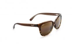 FlightSunglasses Maui Jim Starfish 744 Sunglasses- Translucent Chocolate With Tortoise With HCL Bronze Lens