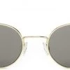 FlightSunglasses Pilot & Driver Randolph P3 Sunglasses-23K Gold, American Gray Mineral Glass Lenses