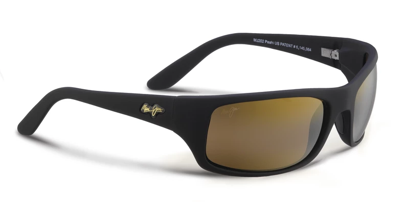FlightSunglasses Maui Jim Peahi 202 Sunglasses<span>- Matte Black With Polarized HCL Bronze Lens</span> 3 FlightSunglasses Maui Jim Peahi 202 Sunglasses- Matte Black With Polarized HCL Bronze Lens