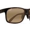 FlightSunglasses Maui Jim Red Sands 432 Sunglasses- Matte Tortoise With Polarized Maui HT Lens