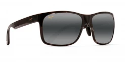 FlightSunglasses Maui Jim Red Sands 432 Sunglasses- Matte Tortoise With Polarized Maui HT Lens
