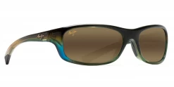 FlightSunglasses Maui Jim Kipahulu 279 Sunglasses- Mahi Mahi With Polarized Neutral Grey, Blue Hawaii, HCL Bronze Lenses
