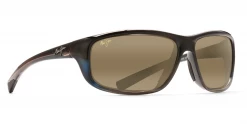 FlightSunglasses Sport Maui Jim Spartan Reef 278 Sunglasses- Mahi Mahi, Marlin, Matt Tortoise, Gloss Black