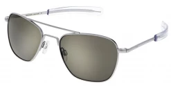 FlightSunglasses Pilot & Driver Randolph Aviator Sunglasses -Matte Chrome