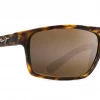 FlightSunglasses Sport Maui Jim Byron Bay 746 Sunglasses- Matte Tortoise With Polarized HCL Bronze Lens