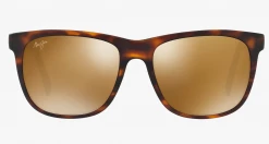 FlightSunglasses Maui Jim Tail Slide 740 Sunglasses- Matte Tortoise W/Black Temples With Polarized HCL Bronze Lens