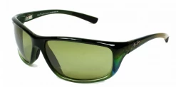 FlightSunglasses Sport Maui Jim Spartan Reef 278 Sunglasses- Mahi Mahi, Marlin, Matt Tortoise, Gloss Black