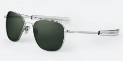 FlightSunglasses Randolph Aviator Sunglasses -Bright Chrome