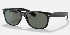 Non-Polarized Ray-Ban New Wayfarer Black Classic Sunglasses RB2132