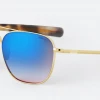 FlightSunglasses Randolph Aviator Sunglasses- Northern Lights (Brn Grad W/Blue Fl Mirror) Pilot & Driver
