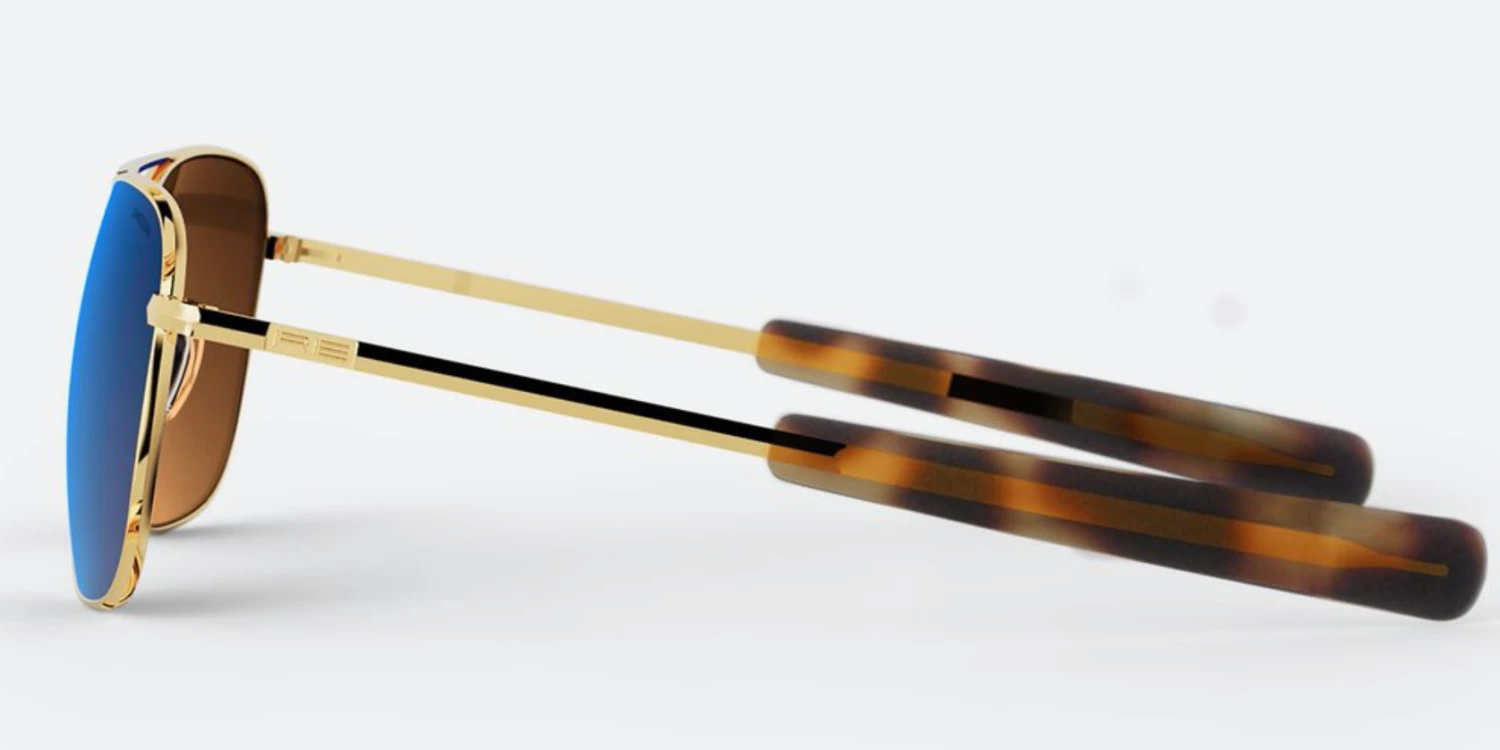 FlightSunglasses Randolph Aviator Sunglasses<span>- Northern Lights (Brn Grad W/Blue Fl Mirror)</span> Pilot & Driver 5 FlightSunglasses Randolph Aviator Sunglasses- Northern Lights (Brn Grad W/Blue Fl Mirror) Pilot & Driver