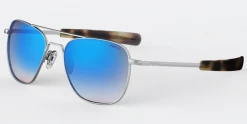 FlightSunglasses Randolph Aviator Sunglasses<span>- Northern Lights (Brn Grad W/Blue Fl Mirror)</span> Pilot & Driver 16 FlightSunglasses Randolph Aviator Sunglasses- Northern Lights (Brn Grad W/Blue Fl Mirror) Pilot & Driver