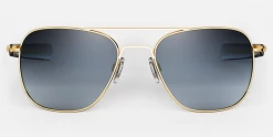 FlightSunglasses Randolph Aviator Sunglasses- 23K Gold With Gradient Lenses 17 FlightSunglasses Randolph Aviator Sunglasses- 23K Gold With Gradient Lenses