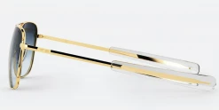 FlightSunglasses Randolph Aviator Sunglasses- 23K Gold With Gradient Lenses 19 FlightSunglasses Randolph Aviator Sunglasses- 23K Gold With Gradient Lenses