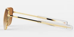 FlightSunglasses Randolph Aviator Sunglasses- 23K Gold With Gradient Lenses 16 FlightSunglasses Randolph Aviator Sunglasses- 23K Gold With Gradient Lenses