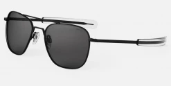 FlightSunglasses Randolph Aviator Sunglasses- Matte Black