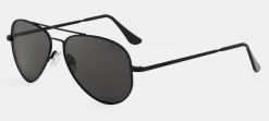 FlightSunglasses Randolph Concorde Sunglasses -Matte Black Pilot & Driver