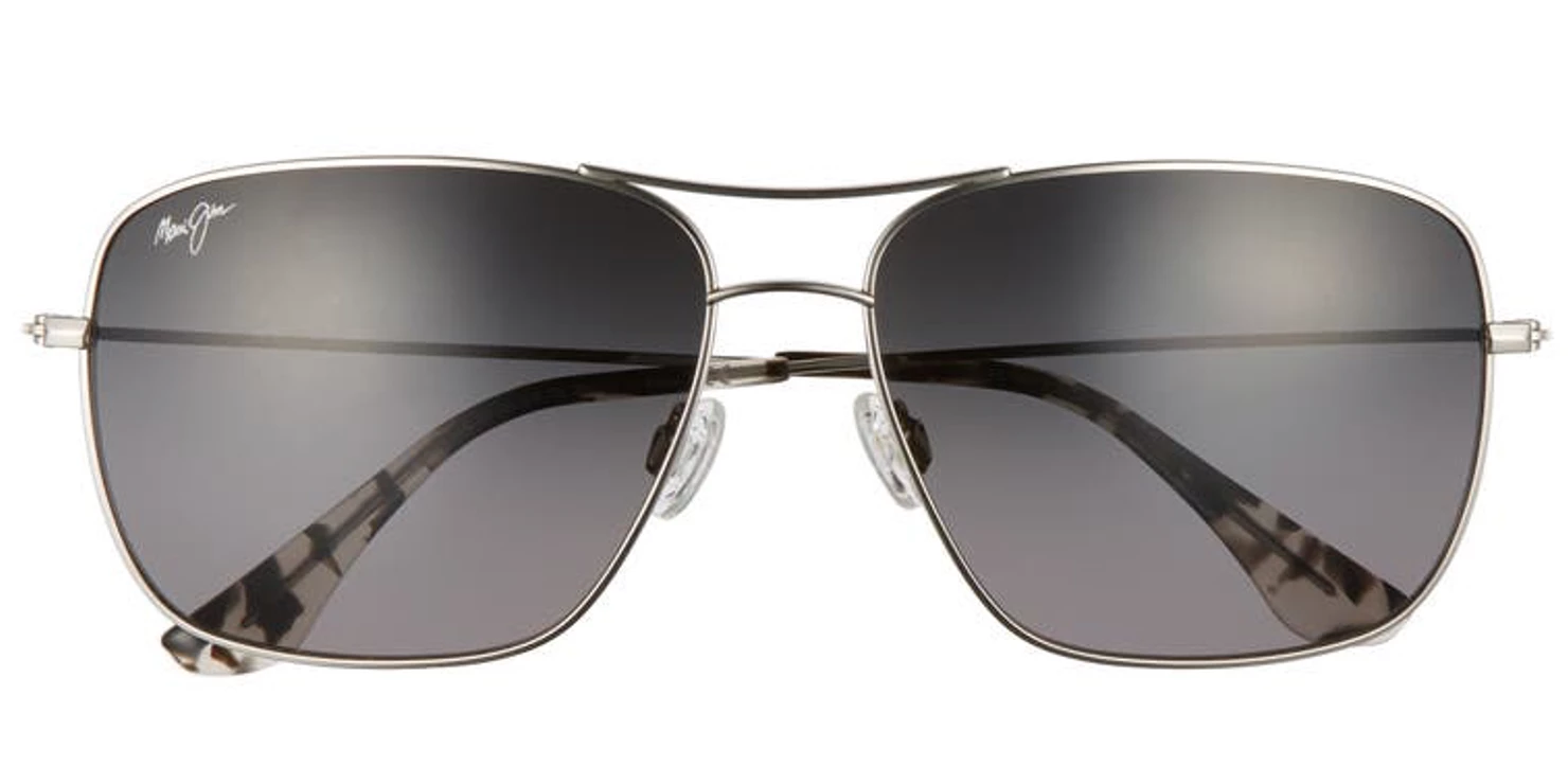 FlightSunglasses Maui Jim Cook Pines 774 Sunglasses<span>- Silver With Neutral Grey Lens</span> Classic Aviators 4 FlightSunglasses Maui Jim Cook Pines 774 Sunglasses- Silver With Neutral Grey Lens Classic Aviators