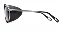 FlightSunglasses Vuarnet Glacier Round 2110 Sunglasses -Mineral Glass Lenses