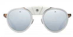 FlightSunglasses Vuarnet Glacier Round 2110 Sunglasses -Mineral Glass Lenses