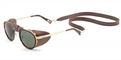 FlightSunglasses Vuarnet Glacier Round 2110 Sunglasses -Mineral Glass Lenses