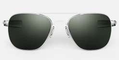 FlightSunglasses Pilot & Driver Randolph Aviator Sunglasses<span> -Matte Chrome </span> 15 FlightSunglasses Pilot & Driver Randolph Aviator Sunglasses -Matte Chrome