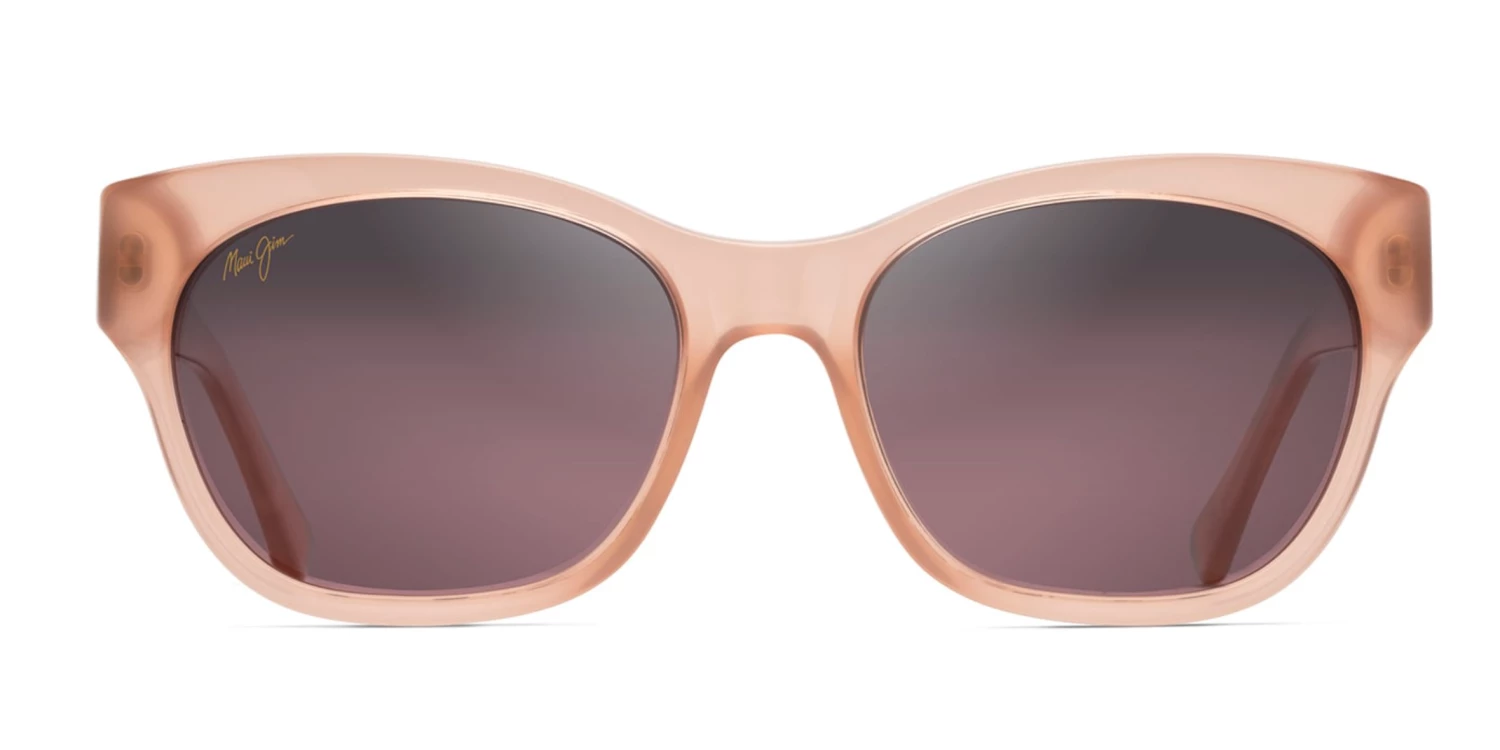 FlightSunglasses Maui Jim Monstera Leaf 747 Sunglasses<span>- Guava Pink With 24K Rose Gold, Maui Rose Polarized Lens</span> 4 FlightSunglasses Maui Jim Monstera Leaf 747 Sunglasses- Guava Pink With 24K Rose Gold, Maui Rose Polarized Lens