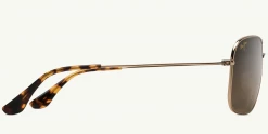 FlightSunglasses Maui Jim Breezeway 773 Sunglasses- Gold With Polarized HCL Bronze Lens Pilot & Driver