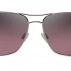 FlightSunglasses Classic Aviators Maui Jim Breezeway 773 Sunglasses- Rose Gold With Polarized Maui Rose Lens