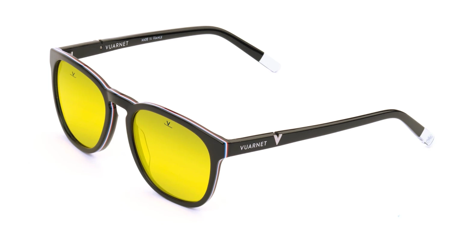 FlightSunglasses Vuarnet District 1622 Sunglasses<span> -Mineral Glass Lenses</span> Wayfarer & Square 13 FlightSunglasses Vuarnet District 1622 Sunglasses -Mineral Glass Lenses Wayfarer & Square