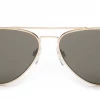 FlightSunglasses Randolph Concorde Single Vision Prescription Sunglasses -American Grey & AGX Green Popular