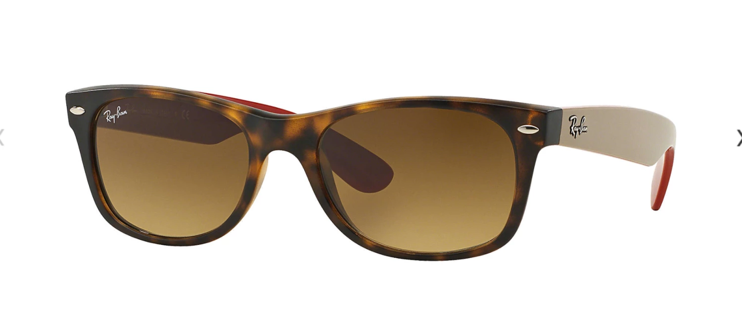 Non-Polarized Ray-Ban New Wayfarer Tortoise Sunglasses 4 Non-Polarized Ray-Ban New Wayfarer Tortoise Sunglasses