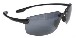 FlightSunglasses Sport Serengeti Erice 8504 Sunglasses -Shiny Black Polarized CPG (grey), Photochromic Lenses