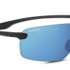 FlightSunglasses Serengeti Erice 8503 Sunglasses -Sanded Dark Grey Polarized 555nm Blue, Photochromic Lenses