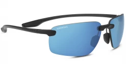 FlightSunglasses Serengeti Erice 8503 Sunglasses -Sanded Dark Grey Polarized 555nm Blue, Photochromic Lenses