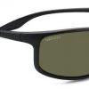 FlightSunglasses Sport Serengeti Levanzo 8608 - Satin Black, Polarized 555nm, Photochromic Lenses