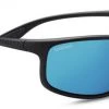FlightSunglasses Sport Serengeti Levanzo 8609 - Sanded Dark Gray, Polarized 555nm Blue, Photochromic Lenses