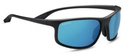 FlightSunglasses Sport Serengeti Levanzo 8609 - Sanded Dark Gray, Polarized 555nm Blue, Photochromic Lenses