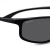 FlightSunglasses Serengeti Levanzo 8611 - Shiny Black, Polarized CPG, Photochromic Lenses