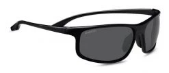 FlightSunglasses Serengeti Levanzo 8611 - Shiny Black, Polarized CPG, Photochromic Lenses