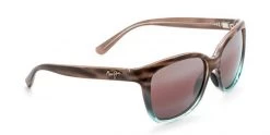 FlightSunglasses Maui Jim Starfish 744 Sunglasses- Sandstone With Blue With Polarized Maui Rose Lens