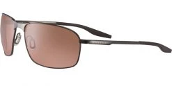FlightSunglasses Serengeti Varese 8735 -Brushed Brown Non Polarized Drivers Gradient Lenses Pilot & Driver