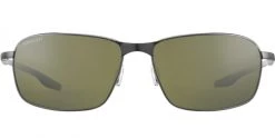 FlightSunglasses Pilot & Driver Serengeti Varese 8733 -Brushed Gunmetal Mineral Polarized 555nm Green