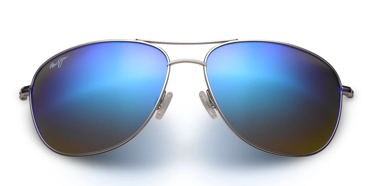 FlightSunglasses Maui Jim CLIFF HOUSE 247 Sunglasses<span>- Silver With Polarized Blue Hawaii Lens</span> 4 FlightSunglasses Maui Jim CLIFF HOUSE 247 Sunglasses- Silver With Polarized Blue Hawaii Lens
