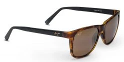 FlightSunglasses Maui Jim Tail Slide 740 Sunglasses- Matte Tortoise W/Black Temples With Polarized HCL Bronze Lens