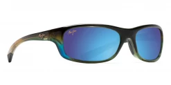 FlightSunglasses Maui Jim Kipahulu 279 Sunglasses- Mahi Mahi With Polarized Neutral Grey, Blue Hawaii, HCL Bronze Lenses